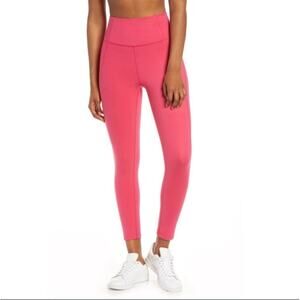 Girlfriend collective high rise leggings hot pink XS